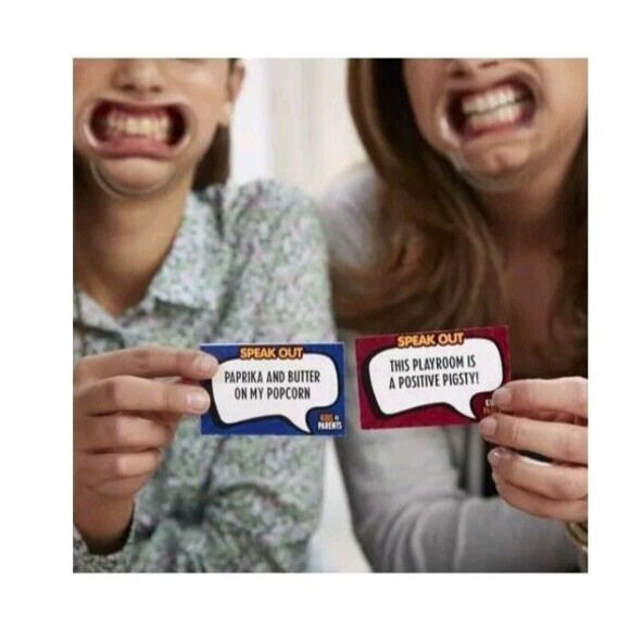 Apples To Apples & Speak Out Kids vs Parents Family Board Game Night Combo Pack - Picture 9 of 10